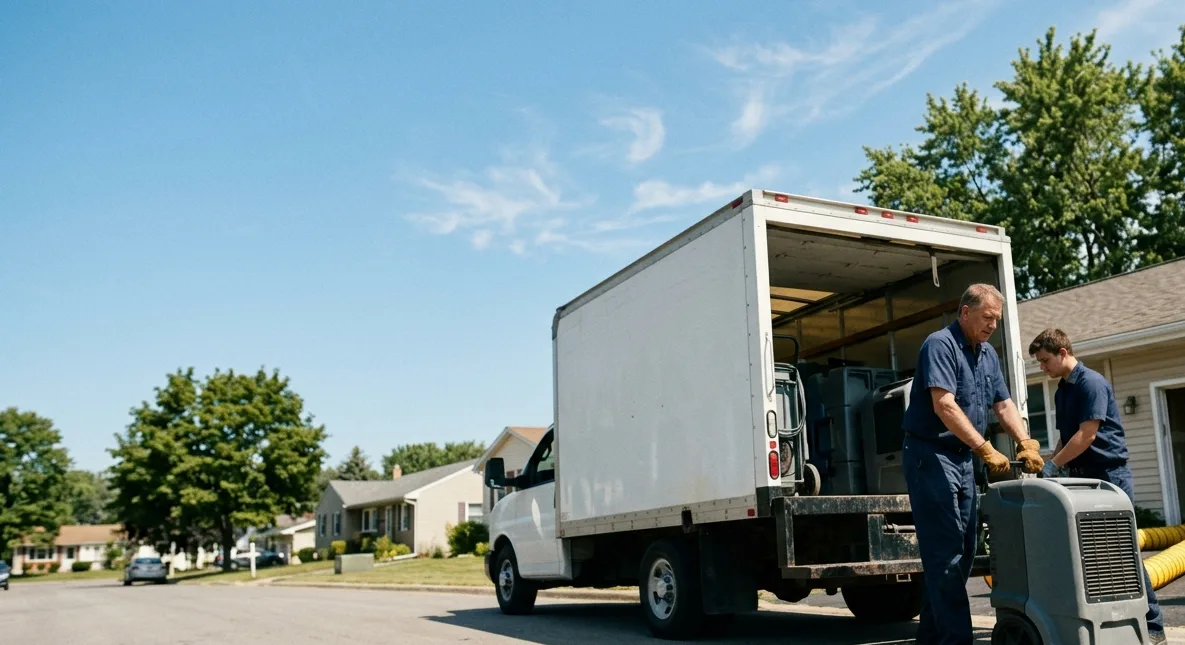 Water Damage Cleanup in Springfield, OH near me